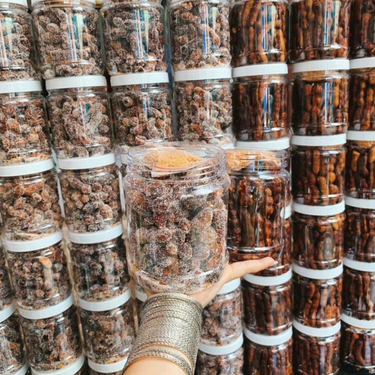 Me Lào Lắc Muối Ớt Đường Kèm Muối Tôm Hủ 500Gram  TỪ ĐƠN 50K,  Hàng ngon nhà làm LOẠI 1