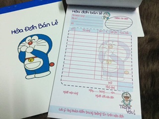 Combo hoá đơn bán hàng cute 1 liên (shop Chuongvang)