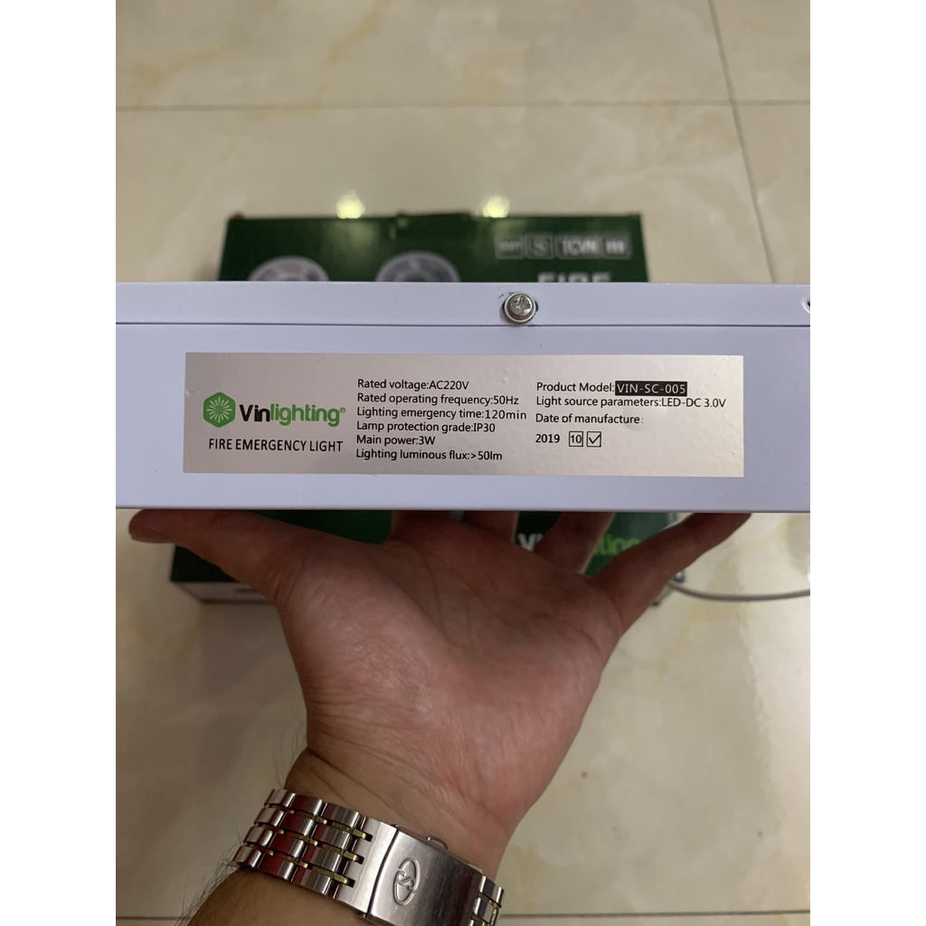 Đèn Chiếu Sáng Thoát Hiểm Khẩn Cấp Sự Cố Mắt Cua Vin-SC-005,Thiết Bị Phòng Cháy Chữa Cháy