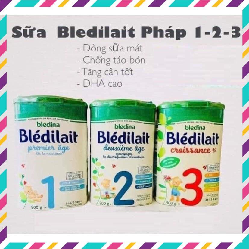 [Chính Hãng] Sữa bột Bledilait Bledina Pháp số 1 2 3 ( DATE 2023)