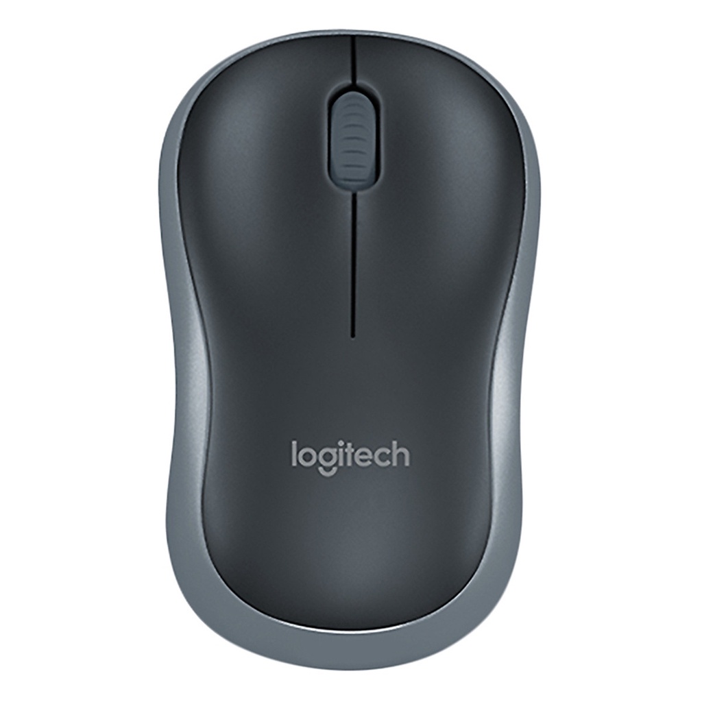 Chuột không dây Logitech M185 - USB 2.4Ghz, phù hợp PC/ Laptop - Hàng chính hãng