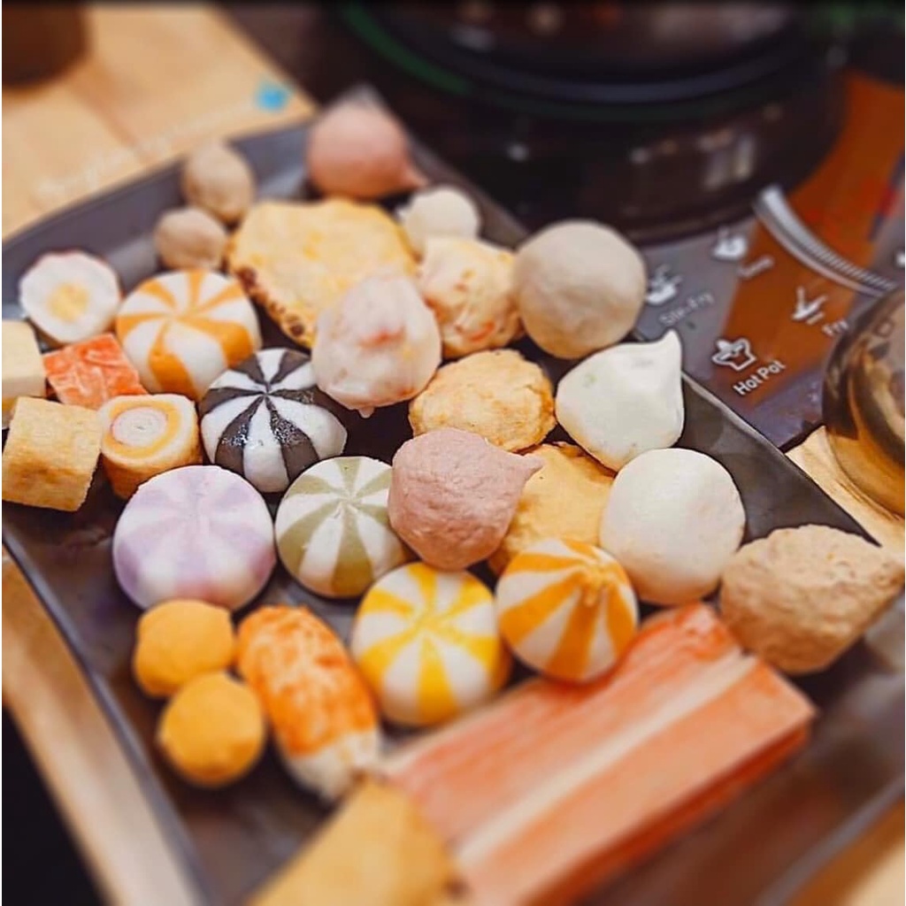 Viên thả lẩu Malaysia set 500gr 20 vị  3M FOOD AV