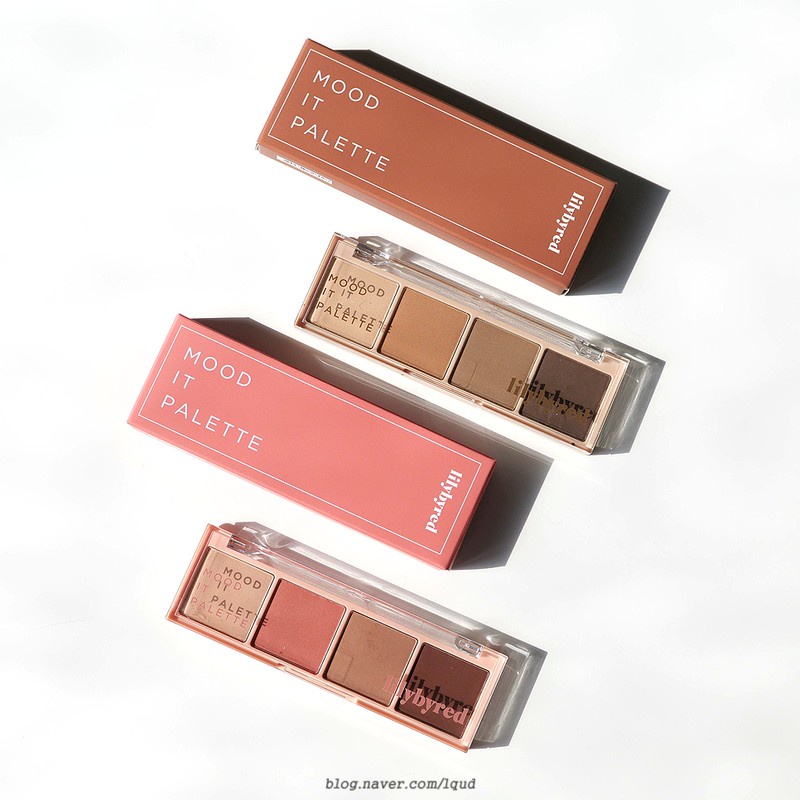 BẢNG PHẤN MẮT 4 Ô MÀU SIÊU XINH LILYBYRED MOOD IT PALETTE 5.8G CHÍNH HÃNG - 9978