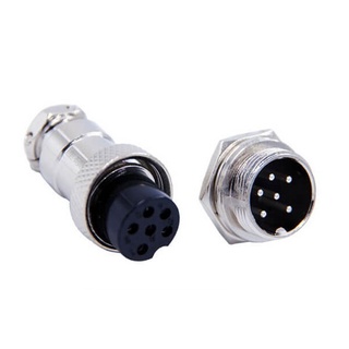 (Túi 10 bộ đực cái) Giắc kết nối GX16 phi 16mm các loại