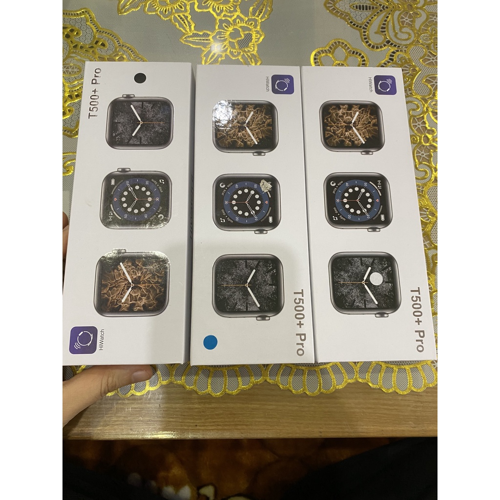 Đồng Hồ Thông Minh T500+pro series6  Thay Dây kết nối bluetooth 44mm Đo nhịp tim Chống nước siêu tiện lợi