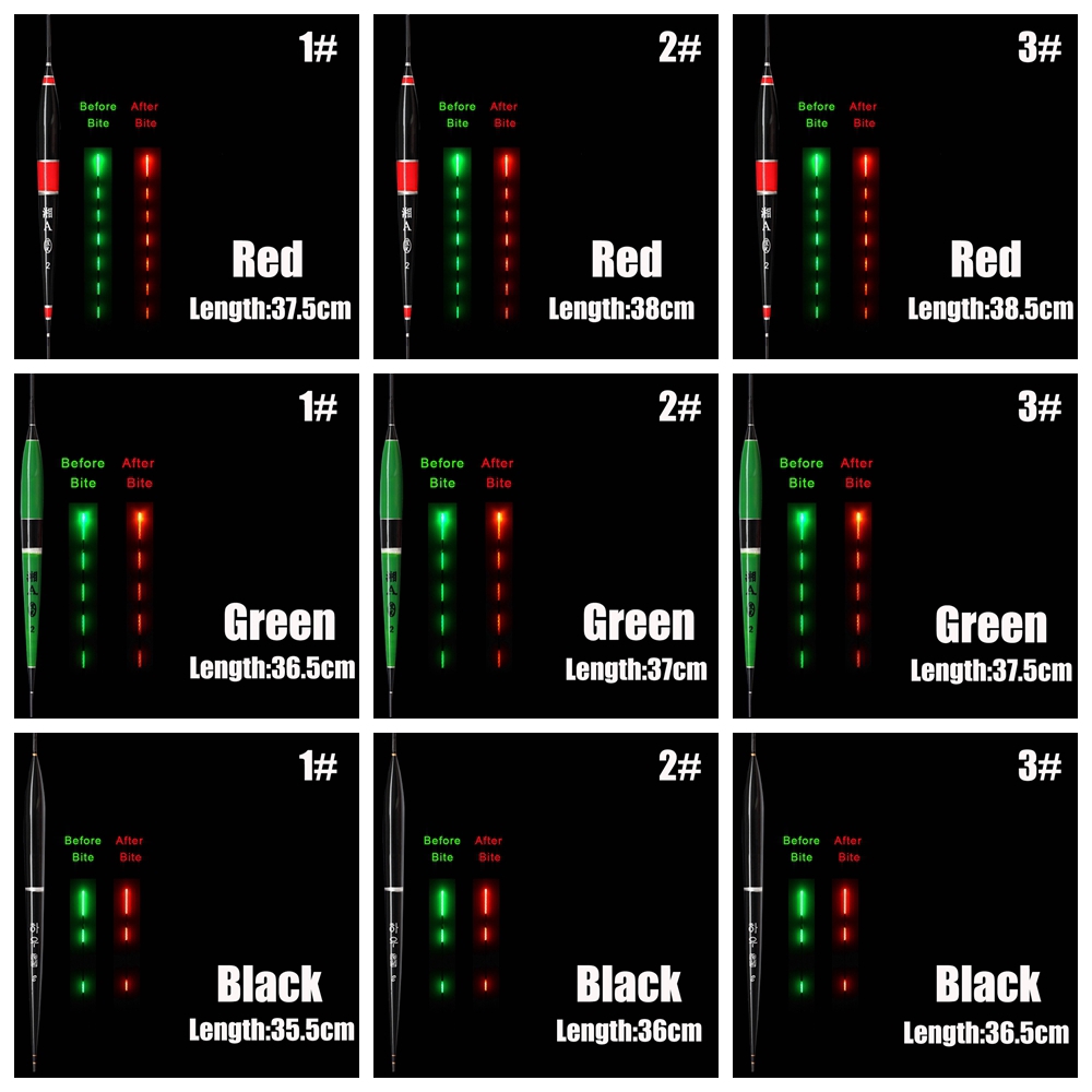Phao Câu Cá Gắn Đèn LED Có Thể Thay Đổi Màu Sắc