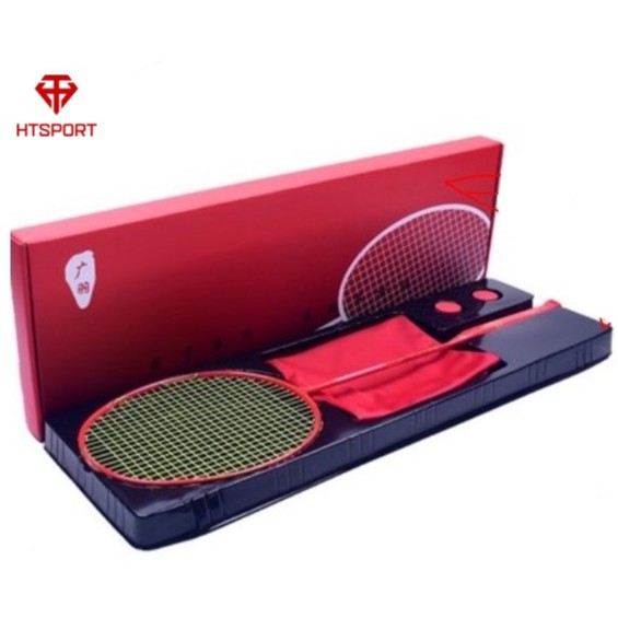Vợt cầu lông đơn chính hãng Guangyu, khung carbon siêu nhẹ, phiên bản mới kèm hộp và túi (ảnh - video thật)