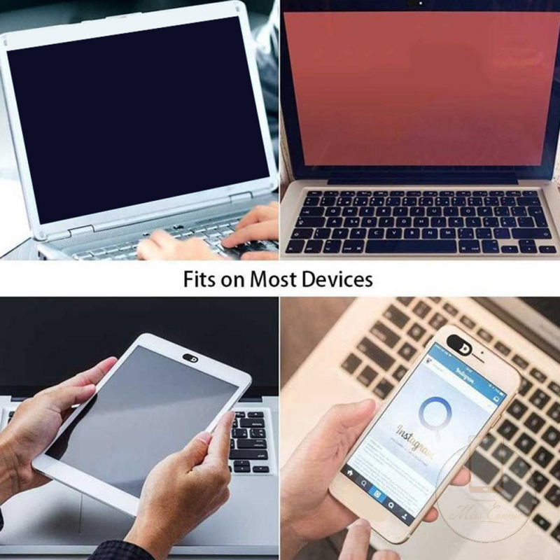 Bộ 3 miếng dán máy ảnh chống nhìn trộm cho Ipad Laptop Pc Macbook/ máy tính bảng