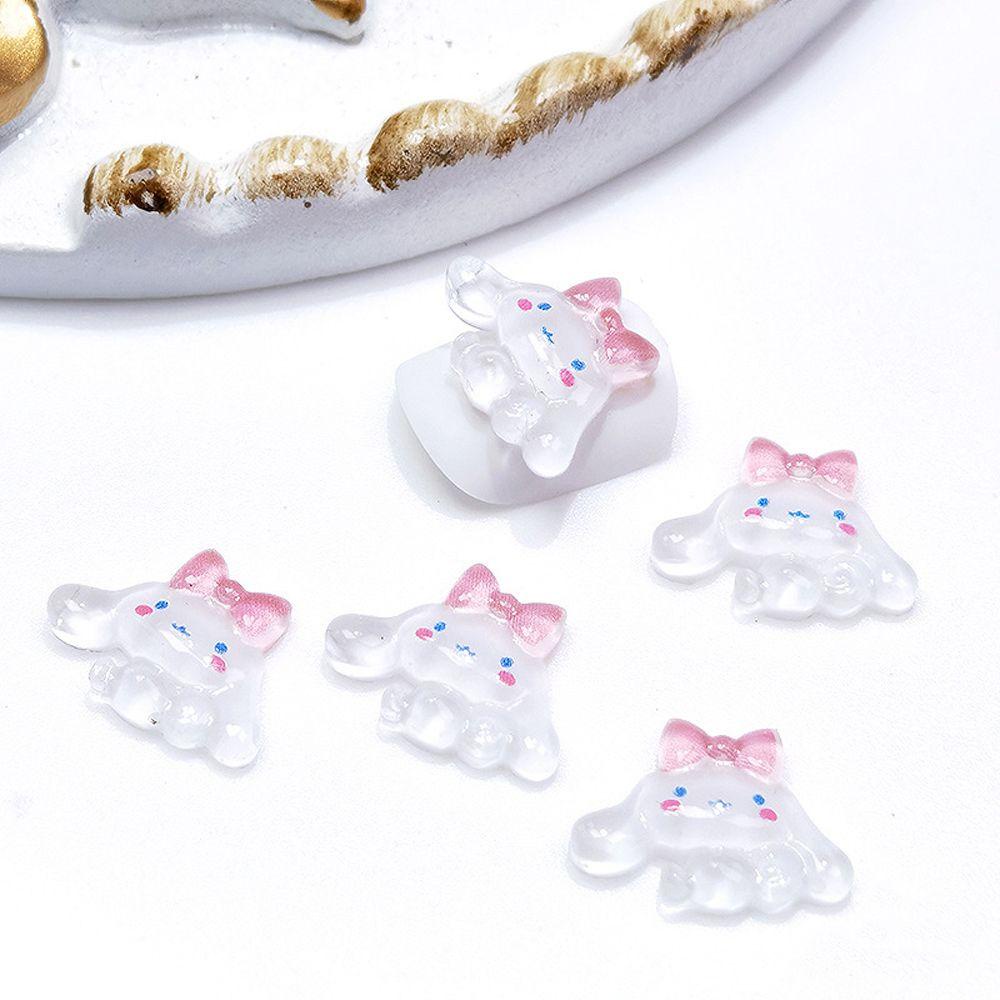 Set 20 Phụ Kiện Trang Trí Móng Tay Nghệ Thuật Hình Động Vật Hoạt Hình Dễ Thương