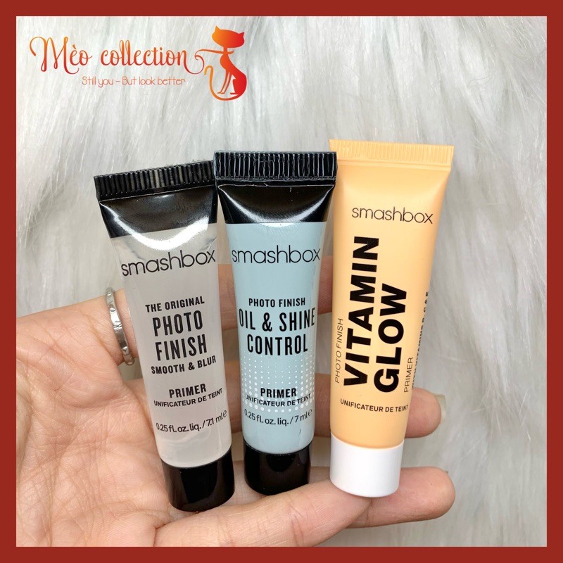 Kem lót Smashbox - The Original Photo Finish Smooth & Blur/ Oil & Shine Control/ Vitamin Glow mini