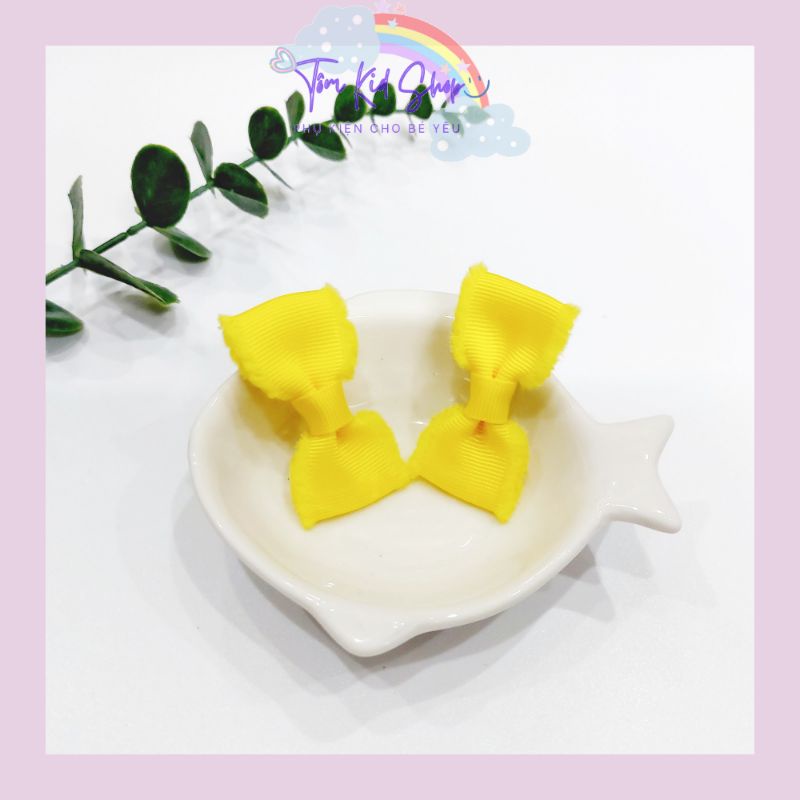 Kẹp tóc hình nơ nhỏ cho bé gái,Baby Tôm