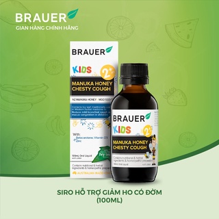 Siro BRAUER Manuka Honey Chesty Cough