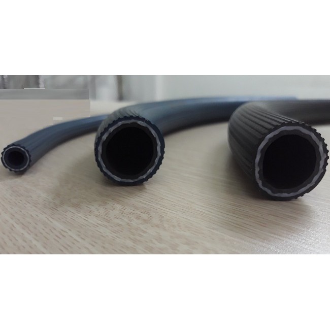 Ống hơi khí nén D8 loại 1 lớp bố và 2 lớp bố dẫn khí máy nén khí chịu áp lực cao