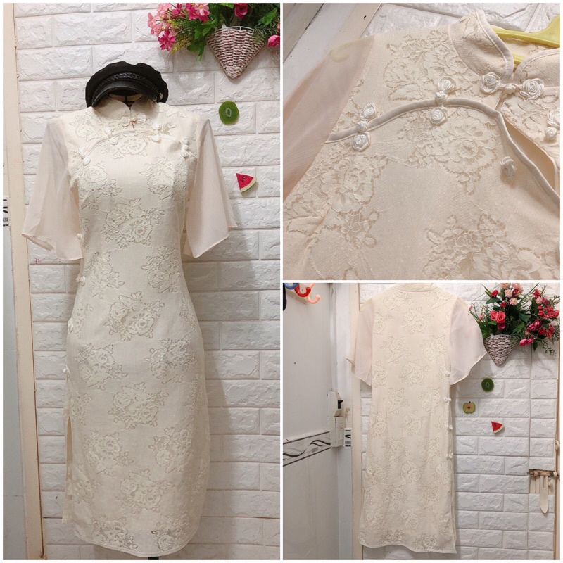 Sườn xám cực phẩm hot trend dưới 60 kg