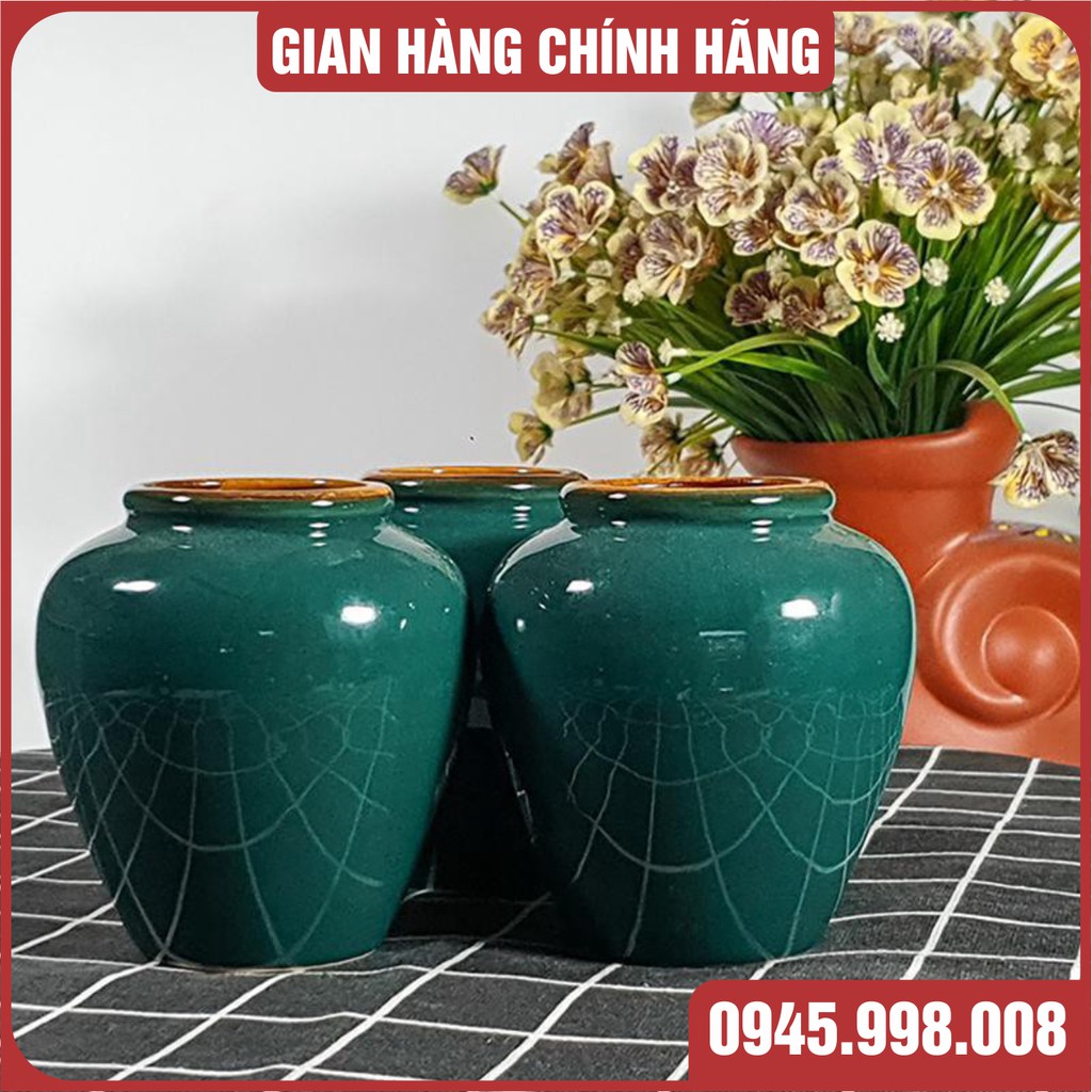 Chum uống bia bằng sứ BÁT TRÀNG CAO CẤP giá rẻ 400ml nhiều màu-XƯỞNG GỐM VIỆT