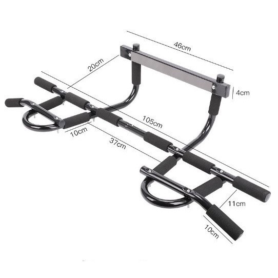 XÀ KÉP ĐA NĂNG JOBUR  -12 TƯ THẾ TÂP, HỖ TRỢ TẬP GYM TẠI NHÀ HIỆU QUẢ