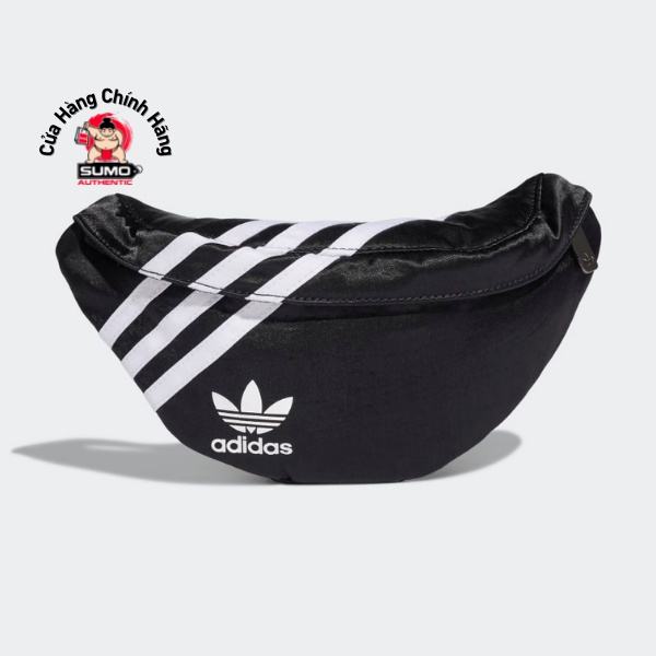 Túi Đeo Chéo Adidas Chính Hãng Màu Đen - adidas WAISTBAG NYLON - Đen-GD1649-Sumo Authentic