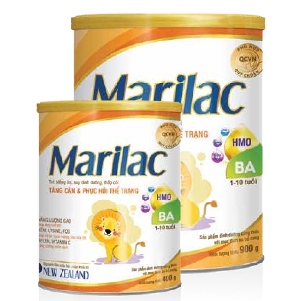 Sữa Marilac Baby 400g 900g