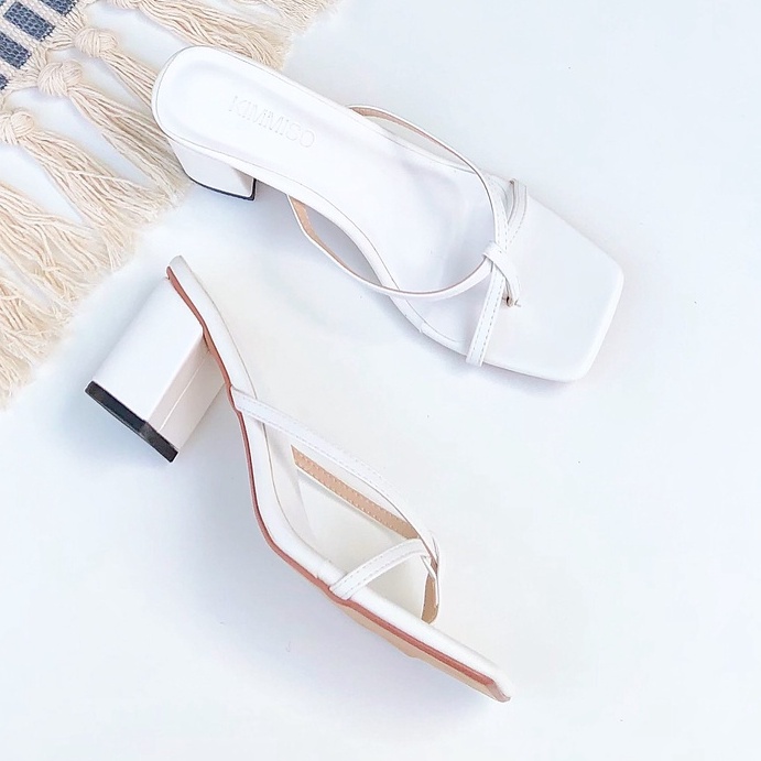 Dép Birken guốc nữ xỏ ngón gót vuông 5cm thời trang Detaunisex thời trang cao cấp - G503