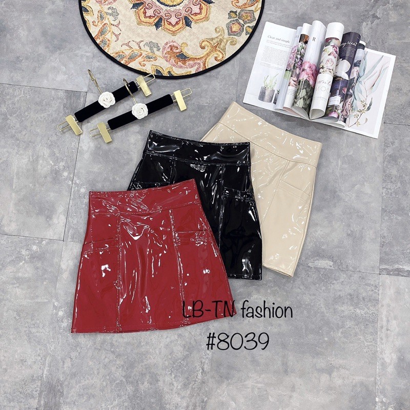 CHÂN VÁY DA BÓNG CẠP CAO MS14201