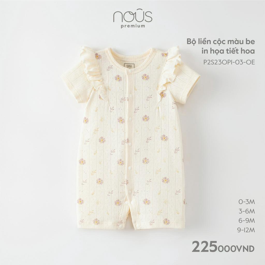 Bộ body cộc Nous petit à petit / Premium