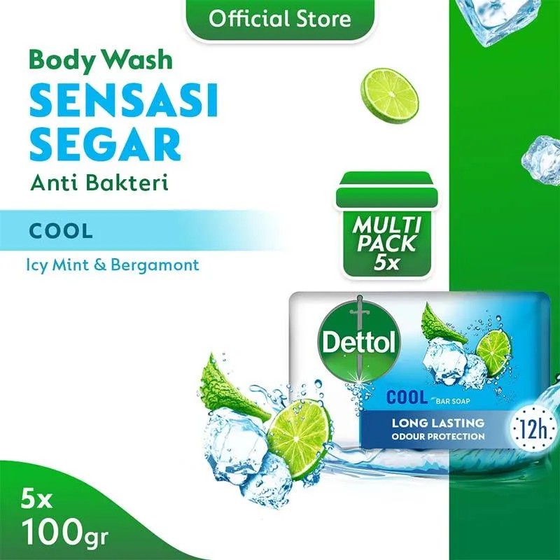 DETTOL (Hàng Mới Về) Sữa Dưỡng 100g Detol Màu Xanh Dương Đậm