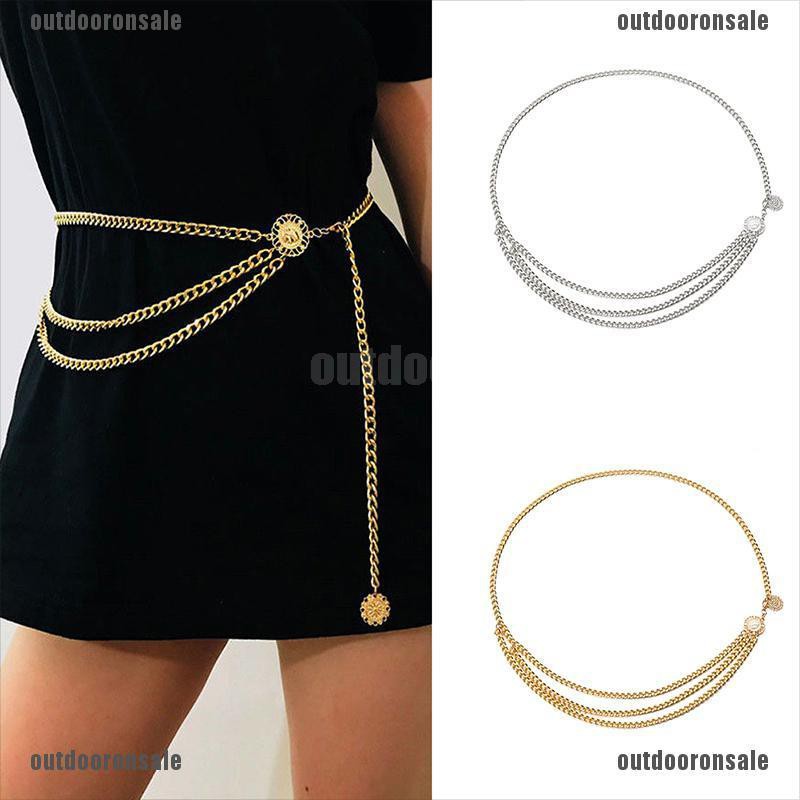 Thắt Lưng Dây Xích Thời Trang Chất Lượng Cao Cho Nữ