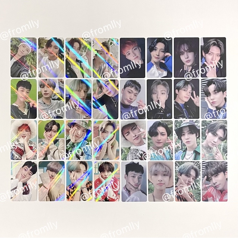 (Hàng Có Sẵn) Bộ 3 Thẻ Ảnh Nhóm Nhạc Ateez ZERO Fever Hongjoa LD Swnho Wooyoung Hongjoa LD SW Bennho Wooyoungjoa LD SW Bennho Wooyoungjoe