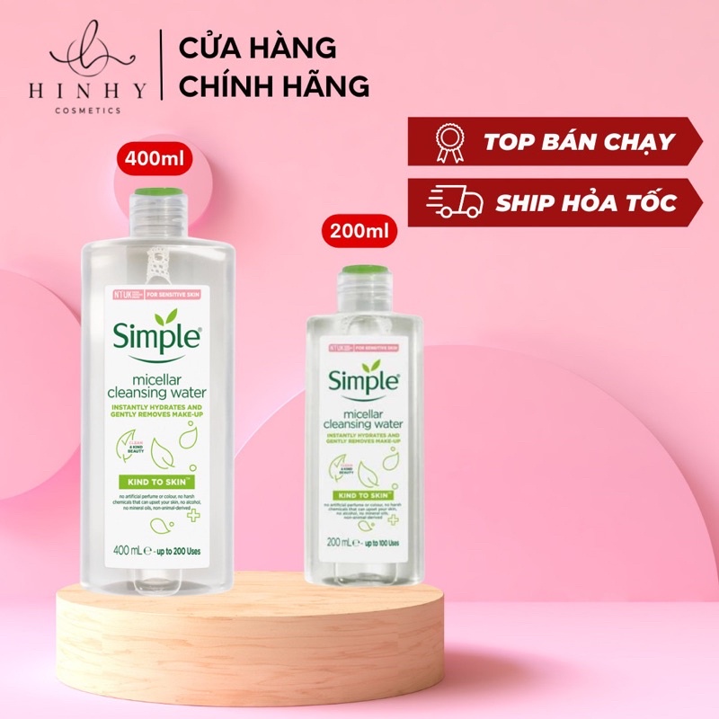 Tẩy trang Simple