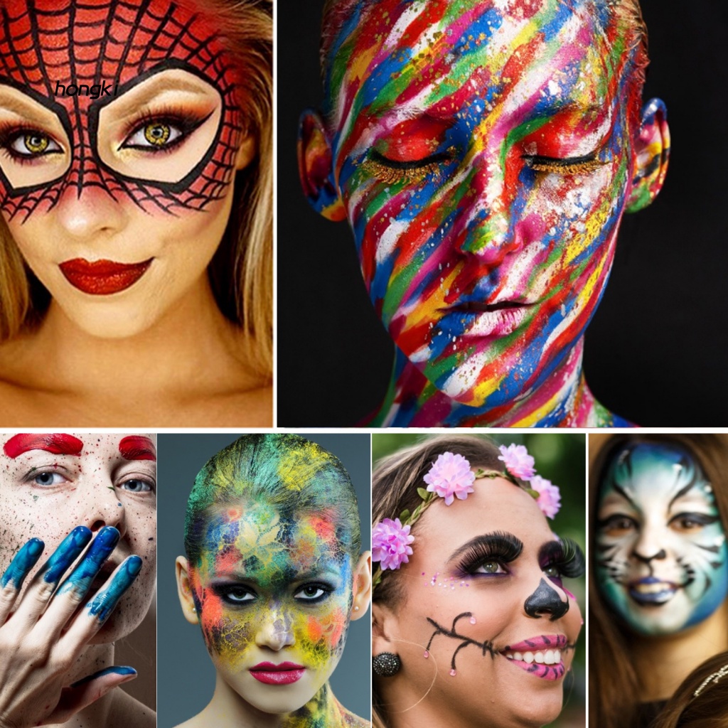 Màu Vẽ Trang Trí Cơ Thể 96g Chống Thấm Nước Độc Đáo