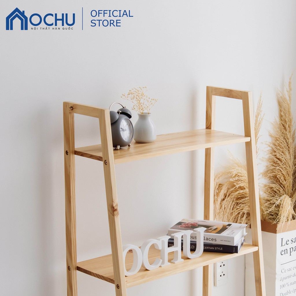 Kệ Sách 3 Tầng Khung Gỗ OCHU - A Book 3F - Natural | BigBuy360 - bigbuy360.vn