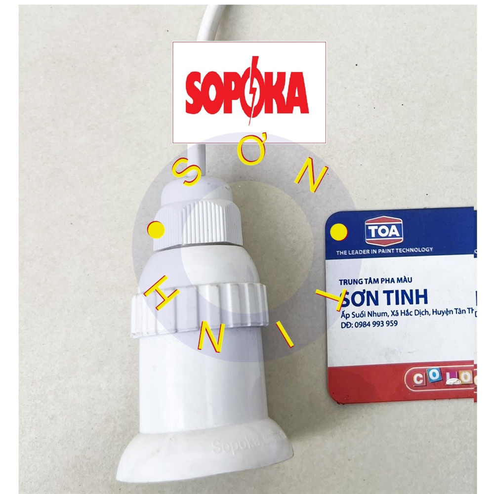 Đuôi đèn chịu mưa SOPOKA ĐCM-3 chống thấm, an toàn