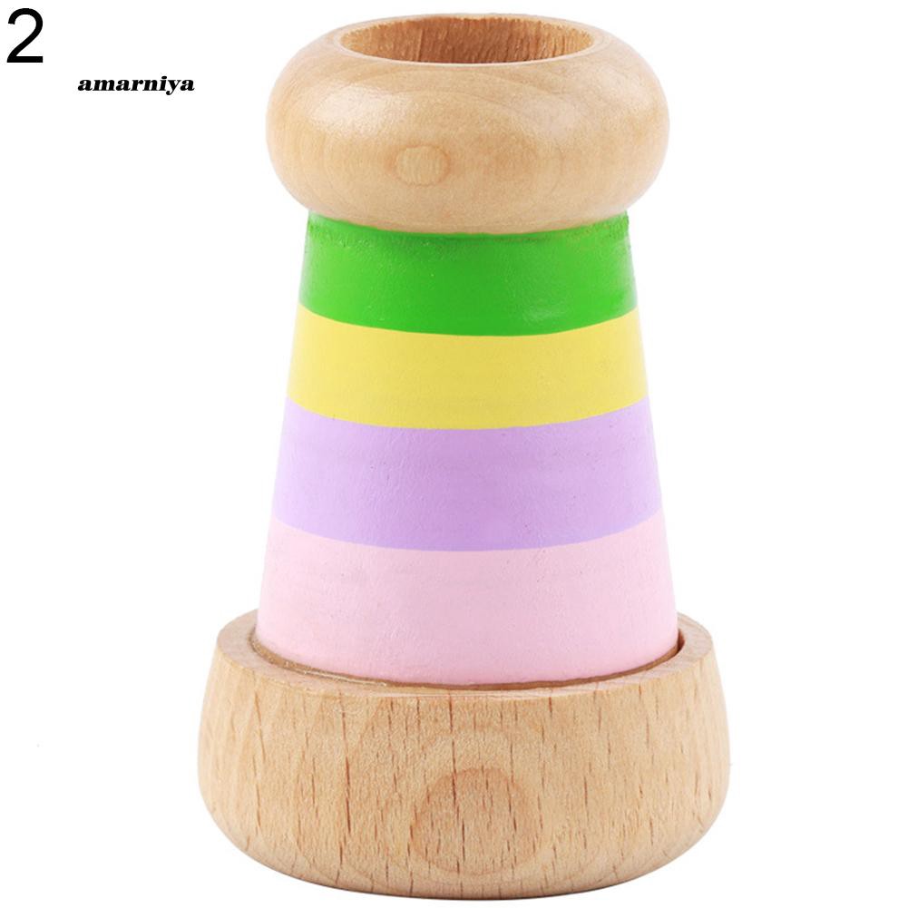 Kính vạn hoa đồ chơi bằng gỗ nhiều màu sắc dành cho các bé