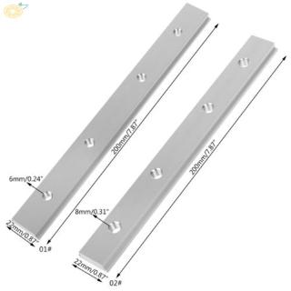 Dụng cụ trượt cầm tay bằng hợp kim nhôm M6/M8 200mm cho gia công gỗ