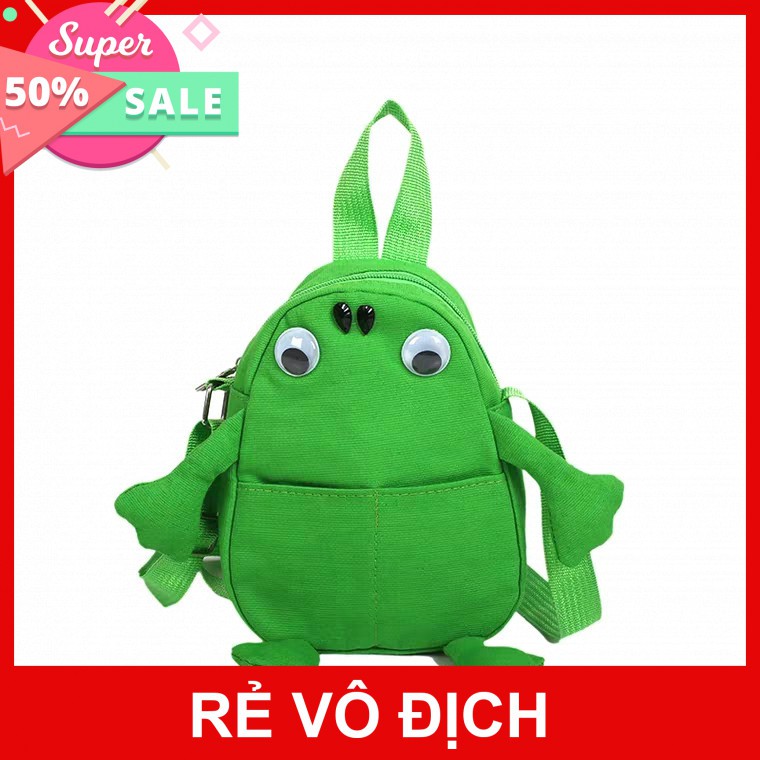 Túi Đeo chéo Ếch con Chất liệu Bố (20x22)