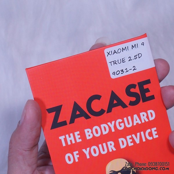 Dán cường lực Xiaomi Mi 9 Zacase All Clear True 2.5D