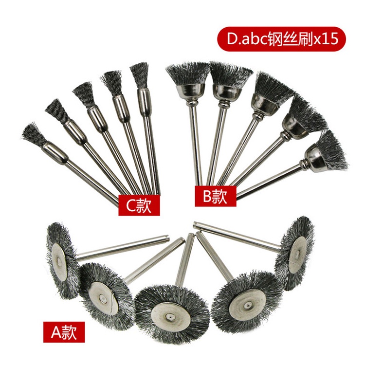 Đầu Cọ Dây Điện Đánh Bóng Loại Bỏ Rỉ Sét Có Tay Cầm Bằng Đồng