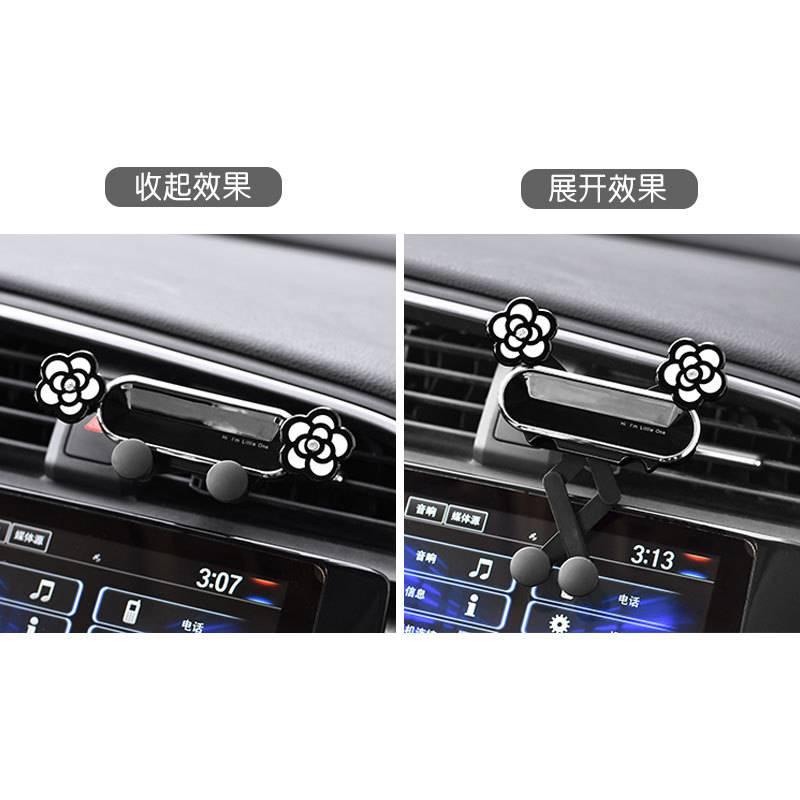 Giá Đỡ Điện Thoại Trọng Lực Gắn Hoa Chanel Thời Trang | BigBuy360 - bigbuy360.vn