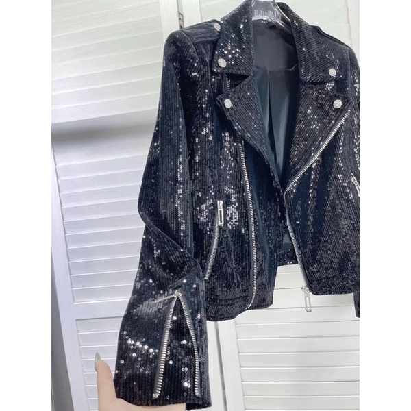 Áo khoác Balmain kim sa