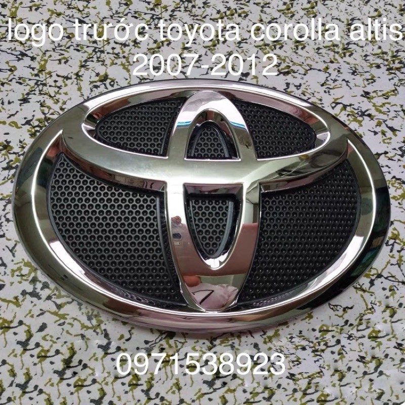 logo trước TOYOTA COROLLA ALTIS 2007-2012 xịn toyota oem