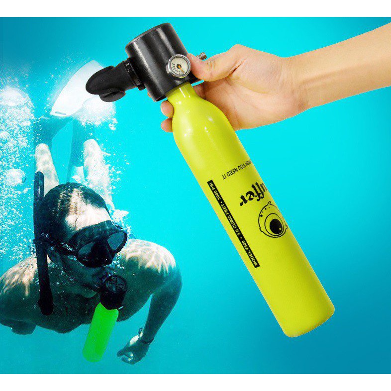 Bình dưỡng khí mini Puffer - Tự do lặn biển