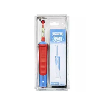 Bàn chải điện cho bé Oralb starwar (Bảo hành 3 tháng ) + nắp bảo vệ đầu bàn chải