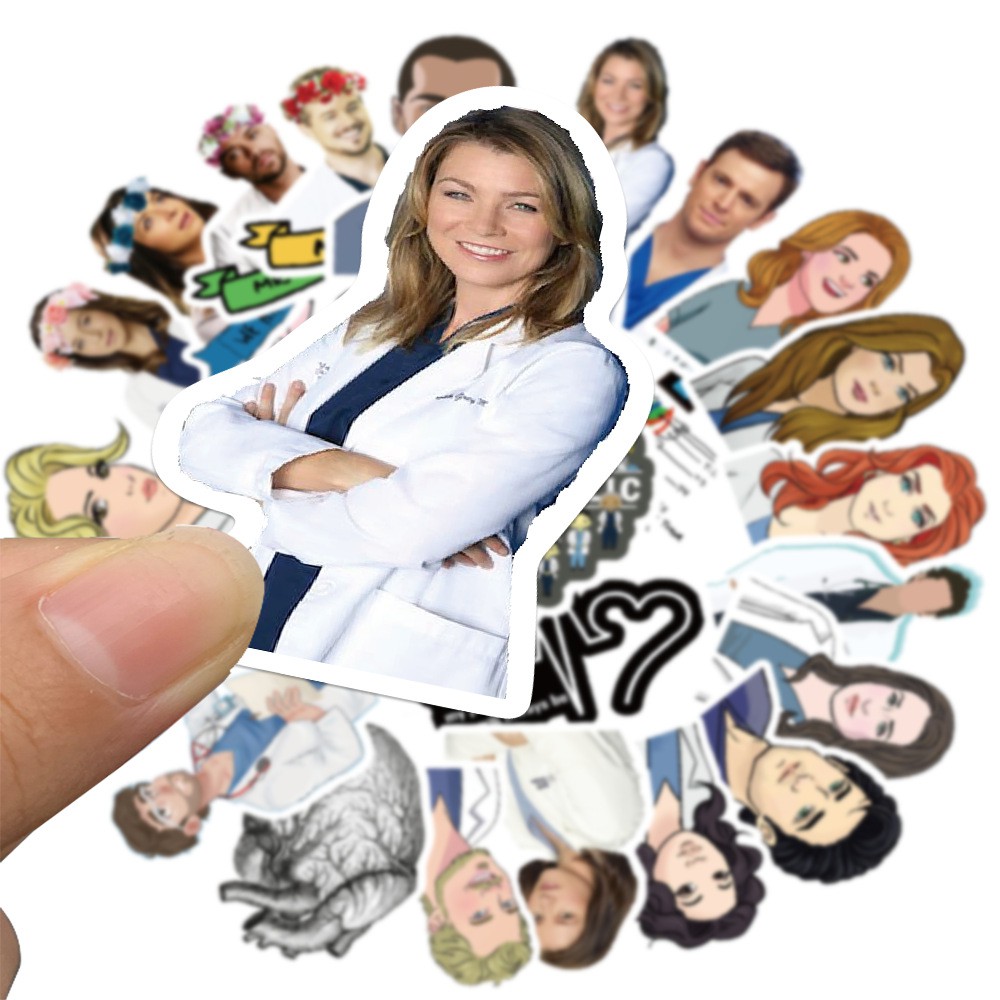 50 Miếng Dán Trang Trí Chống Thấm Nước Cho Ván Trượt