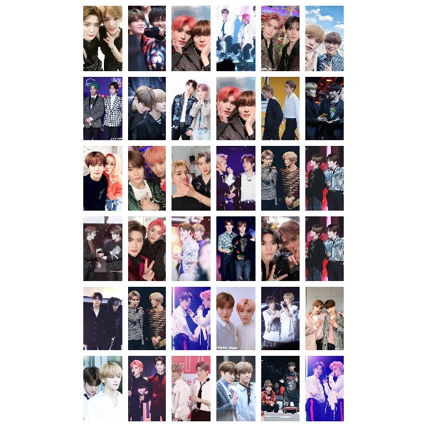 Lomo card 54 ảnh NCT couple JaeYong - Jaehyun + Taeyong