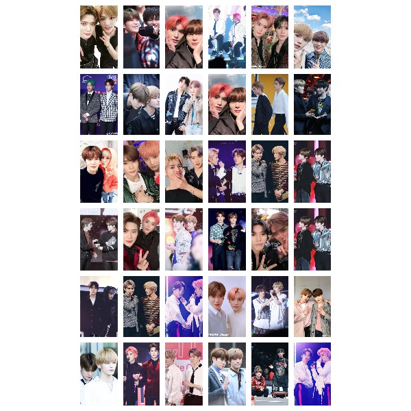 Lomo card 54 ảnh NCT couple JaeYong - Jaehyun + Taeyong