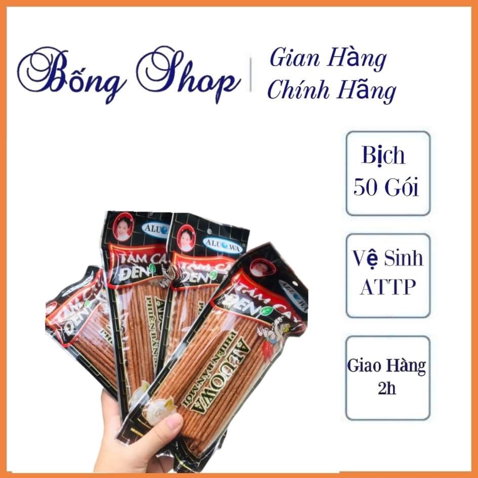 50 Gói Bim Bim Tăm Que Cay Đen, Que Cay Siêu Ngon