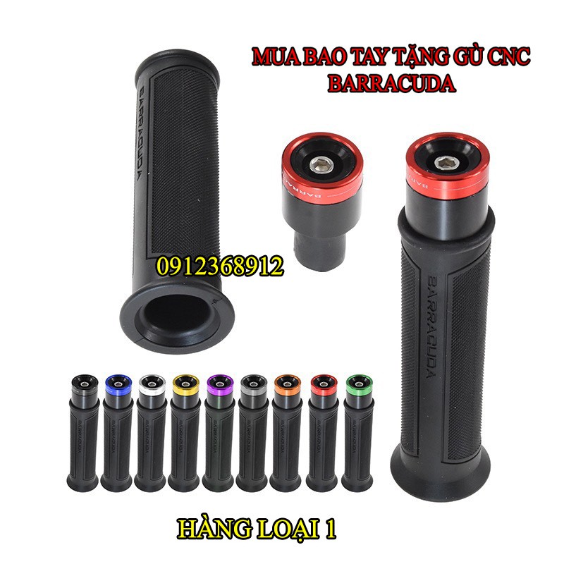 Tay Nắm Tay Ga, bao tay barracuda grips bản model 2020
