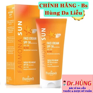 CHÍNH HÃNG KEM CHỐNG NẮNG KIỀM DẦU 24h FARMONA SPF 50+ ,CHO DA DẦU , MỤN