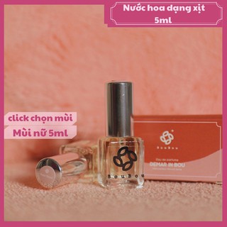 [BÒU PERFUME] - NỮ -Nước hoa xịt 5ml
