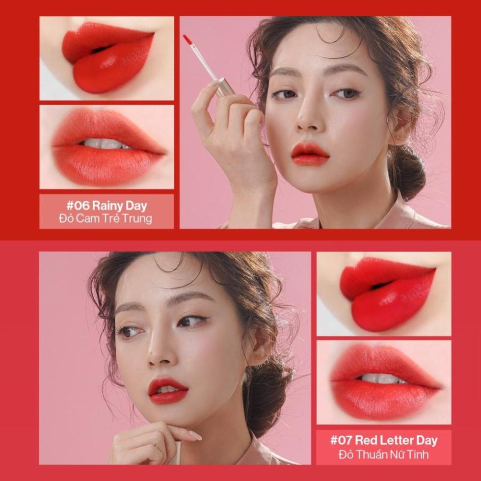 Son kem lì Gilaa long wear lip cream Fullsize  Rich Rosie Collection